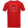 Camiseta de hombre Alpine Pro Allon rojo dk. Red