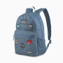 Mochila Puma Patch Backpack azul claro gray