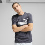 Camiseta de hombre Puma Ess No. 1 Logo Heather Tee