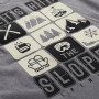 Camiseta para niños Alpine Pro Rejo 3 Grey