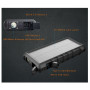 Batería externa solar Viking Technology W24W