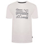 Camiseta de hombre Dare 2b Dispersed Tee blanco White