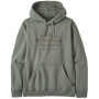 Sudadera Patagonia Forge Mark Uprisal Hoody verde claro Sleet Green