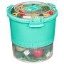Caja de alimentos Sistema Round Lunch Stack TO GO 965ml