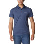 Camiseta de hombre Columbia Triple Canyon™ Tech Polo azul Dark Mountain