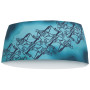 Banda para cabeza Direct Alpine Stripe azul claro emerald