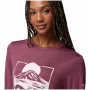 Camiseta de mujer Columbia Parsons Point™ LS Graphic Tee
