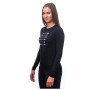 Camiseta de mujer Sensor Merino Wool PT Šípy dl.r.