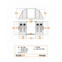 Tienda familiar Vango Tacoma 400 Package