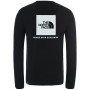 Camiseta de hombre The North Face M L/S Red Box Tee - Eu
