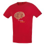 Camiseta de hombre Direct Alpine Flash rojo Brick(Brain)