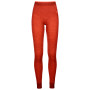 Calzoncillos funcionales de mujer Ortovox W's 230 Competition Long Pants rojo Coral