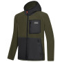 Sudadera para niños Regatta Munro Hybrid Jacket DarkKhak/Blk