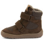 Botas de invierno para niños Froddo Barefoot Tex Winter Dark Brown