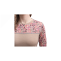 Camiseta de mujer Sensor Merino Impress, dl.rukáv
