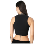 Camiseta sin mangas para mujer Drexiss Feel Black