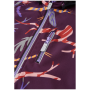 Chaqueta softshell para niños Reima Vantti Deep Purple