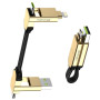 Cable de carga y datos Rolling Square inCharge X 6v1 beige