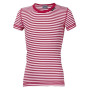 Camiseta funcional para niños Progress DT MLs NKRD 26CC rojo/blanco Red/WhiteStrip