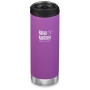 Botella térmica Klean Kanteen TK Wide 16 oz violeta BerryBright