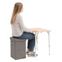 Caja de almacenamiento y asiento Outwell Cornillon High Seat & Storage