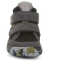 Zapatos barefoot para niños para todo el año Froddo Barefoot Tex Fun Autumn Grey/Black
