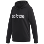 Sudadera de mujer Adidas W E LIN OH HD negro Black/White