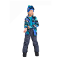 Sudadera funcional para niños Reima Niksini Aquatic Blue