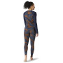 Camiseta funcional de mujer Smartwool W Merino 250 Bl Pattern 1/4 Zip Boxed