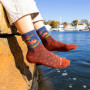 Calcetines de mujer Darn Tough Wild Life Crew Lightweight With Cushion