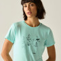 Camiseta de mujer Regatta Womens Fingal Stretch
