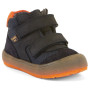 Zapatos barefoot para niños para todo el año Froddo Ollie Lumi Tex Dark Blue azul oscuro dark blue