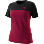 Camiseta funcional de mujer Dynafit Traverse S-Tech S/S Tee W burdeos Beet Red