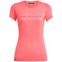 Camiseta de mujer Salewa PURE M. DRI-REL W S/S TEE salmón ShellPinkMelange