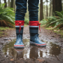 Botas de agua para niños Pidilidi Žralok