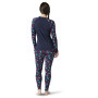 Camiseta funcional de mujer Smartwool W Merino 250 Baselayer Pattern Crew Bxd