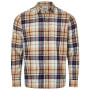 Camisa de hombre Marmot Anderson Lightweight Flannel marrón/gris Shetland