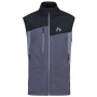 Chaleco de hombre Hannah Carsten Vest negro/gris anthracite/stormy weather