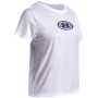 Camiseta funcional para niños Under Armour Tech Armour Graphic SS White