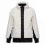 Sudadera de mujer Dare 2b Glitz Midlayer blanco Egret