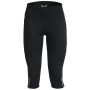 Mallas de tres cuartos para mujer Under Armour Fly Fast 3.0 Speed Capri negro Black / Black / Reflective