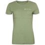 Camiseta funcional de mujer Alpine Pro Hura verde aspen green