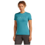 Camiseta de mujer Icebreaker Women Merino 150 Tech Lite SS Tee Snow Day