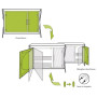 Cocina Outwell Camrose Kitchen Table