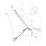 Freno de vía ferrata Petzl Scorpio Eashook SW