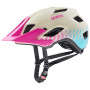 Casco de ciclismo Uvex Access blanco/rosa Sand Pink Aqua Mat