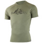 Camiseta funcional de hombre Lasting Hill verde