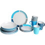 Vajilla Brunner Aquarius Lunch Box azul/blanco