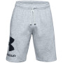 Pantalones cortos de hombre Under Armour Rival FLC Big Logo Shorts gris Mod Gray Light Heather / / Black