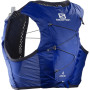 Chaleco de carrera Salomon Active Skin 4 With Flasks azul nautical blue